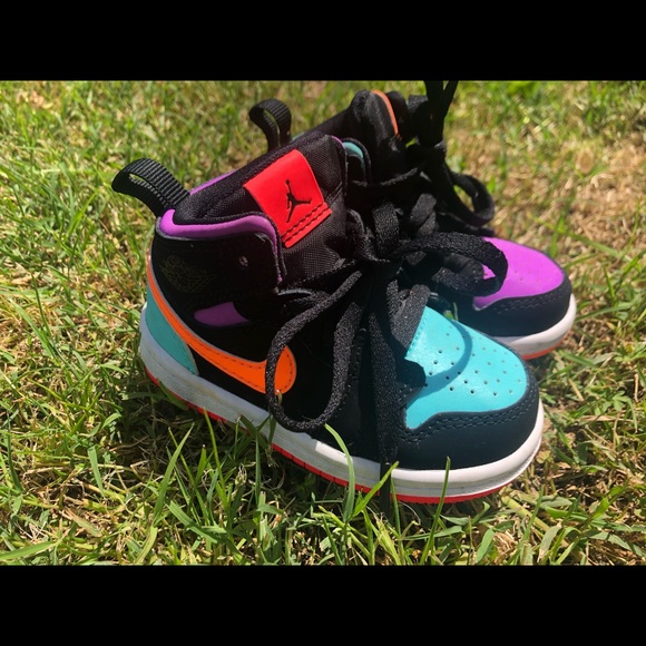 Toddler Colorful Authentic Jordans *GOOD DEAL* - Picture 5 of 7